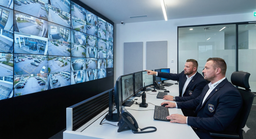 AI-powered video surveillance system with real-time event and motion detection